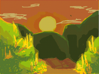 I hate drawing background like stuff