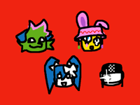 My forsaken killer skins :3