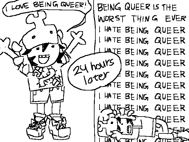 Queer people: