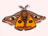 Bugtober small emperor moth