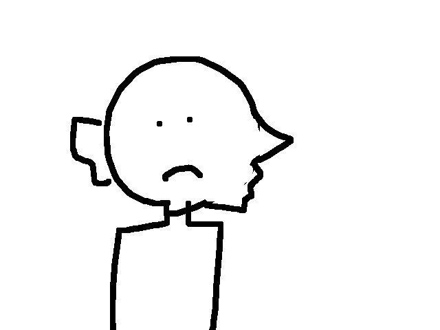 I just realized I can’t draw side profiles