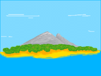 🌊🌊🌴⛰🌴🌊🌊