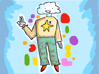 I redrew my friend’s oc