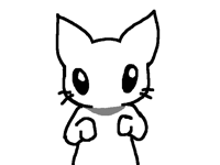 just a cute normal cat