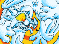 Dragon vs fly