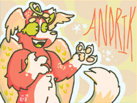 oc- andrik the red fox