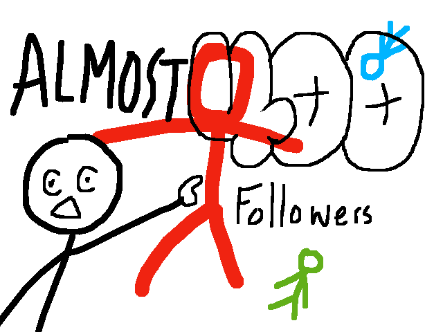 Almost 400 ( reached )