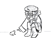 rainy day encounter sketch