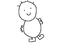 silly animated childhood artstyle