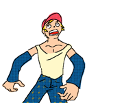 Dance move cartoon