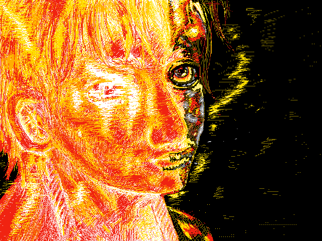 Fire torch breakfest