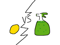 Sprayer vs lemon