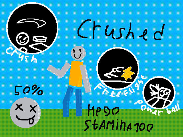 My character for forsaken- Crushed