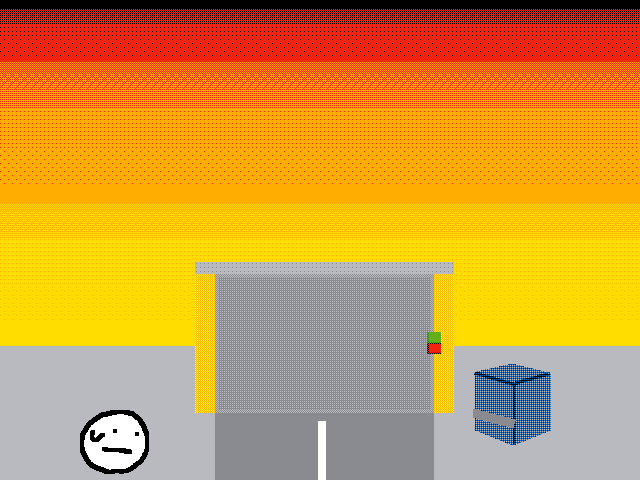 I made ugly game in retro studio