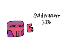 Trying to beat “bad number”