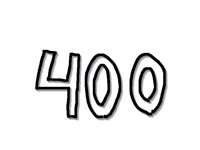 400 followers thank you guys!