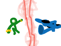 Ringer VS Blue (old animation)