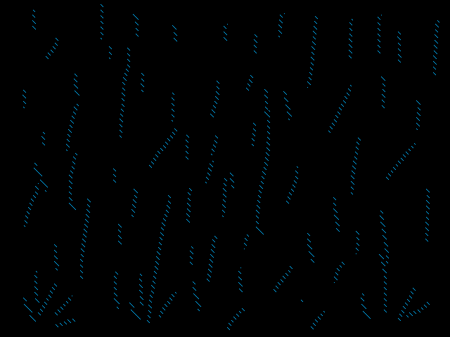 My attempt on raining