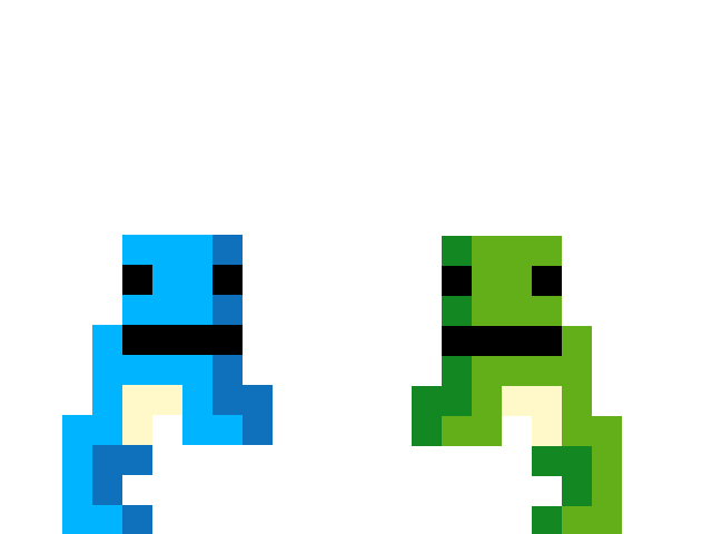 Bluey Vs Greeny