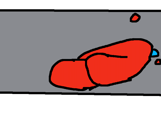 Imposter climbing the vent