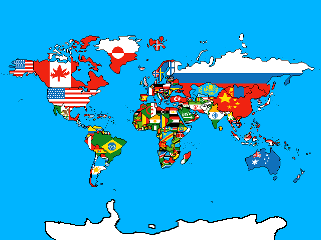 World map 2024