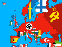 Europe Map 1942