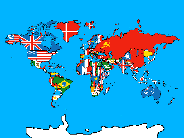 World map 1942