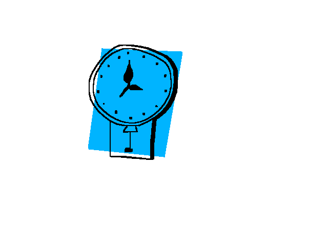 Bleedin’ Clock!