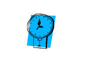 Bleedin’ Clock!