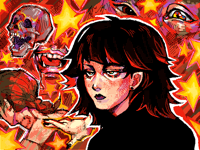 Vampire glow up