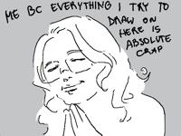 Either I need practice or im just bad at drawing