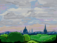 Mary Poppins in the wind (for contest)