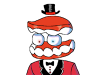 The chatter teeth man