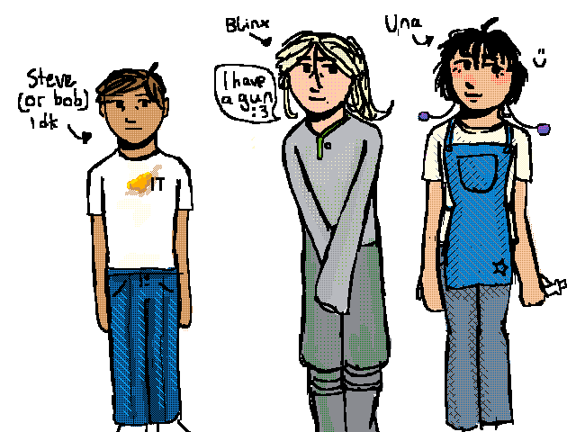 I hate designing these stupids for my comic