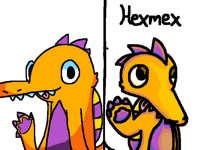 Redraw dis Spinosarus (I called him Seth)