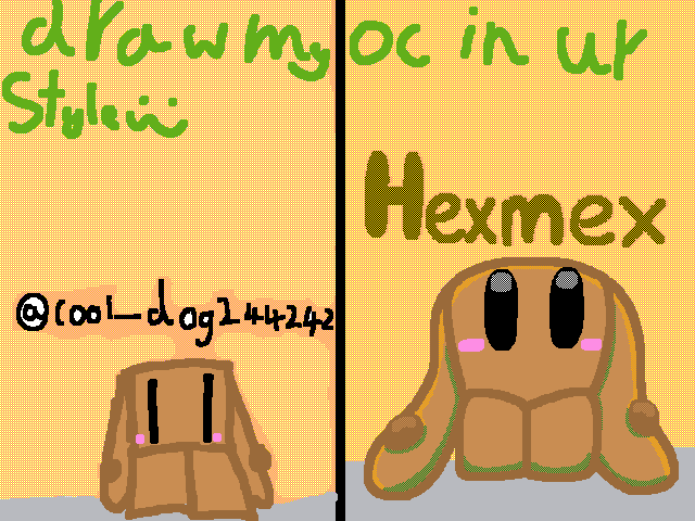 Draw my oc in ur style :3 ✍️