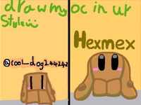 Draw my oc in ur style :3 ✍️