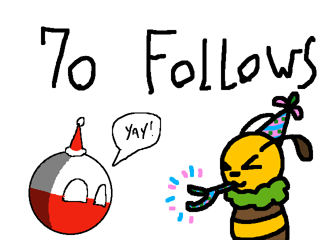 70 follows! (Draw your OC/charecter)