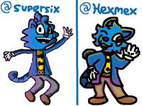Smurffy the cat (Collab)