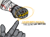 Golden Brassknuckles