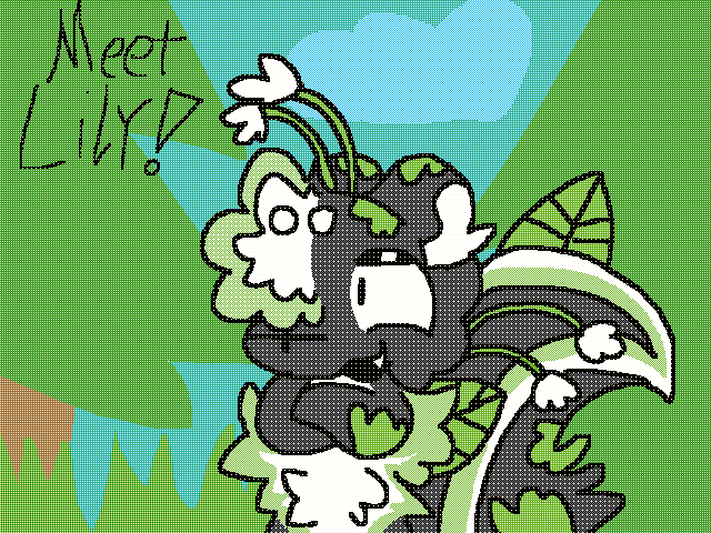 Say hi to Lily my new oc!