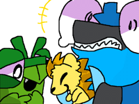 Prickly hug (redraw) @winter2021