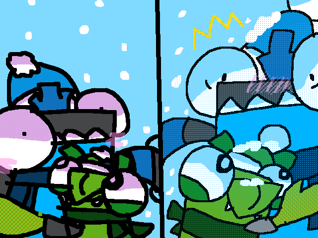 Snowy days (REDRAW THIS)