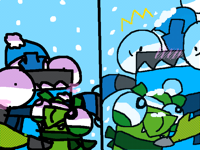 Snowy days (REDRAW THIS)