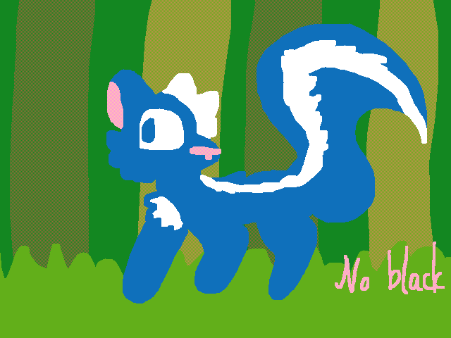 No black in this picture