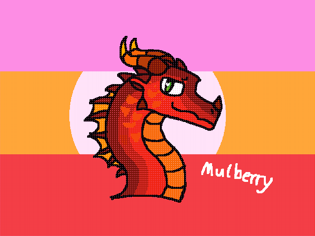 I finished wof book 16! So I drew Mulberry