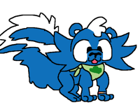 If cloud had extra fur and accessories
