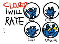 I will rate you!(closed)