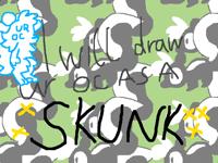 I will draw ur oc as oc ✨skunk✨