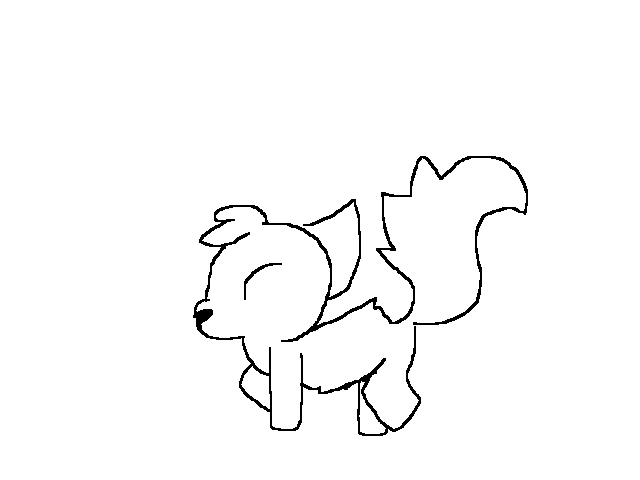 half uncolored thingy